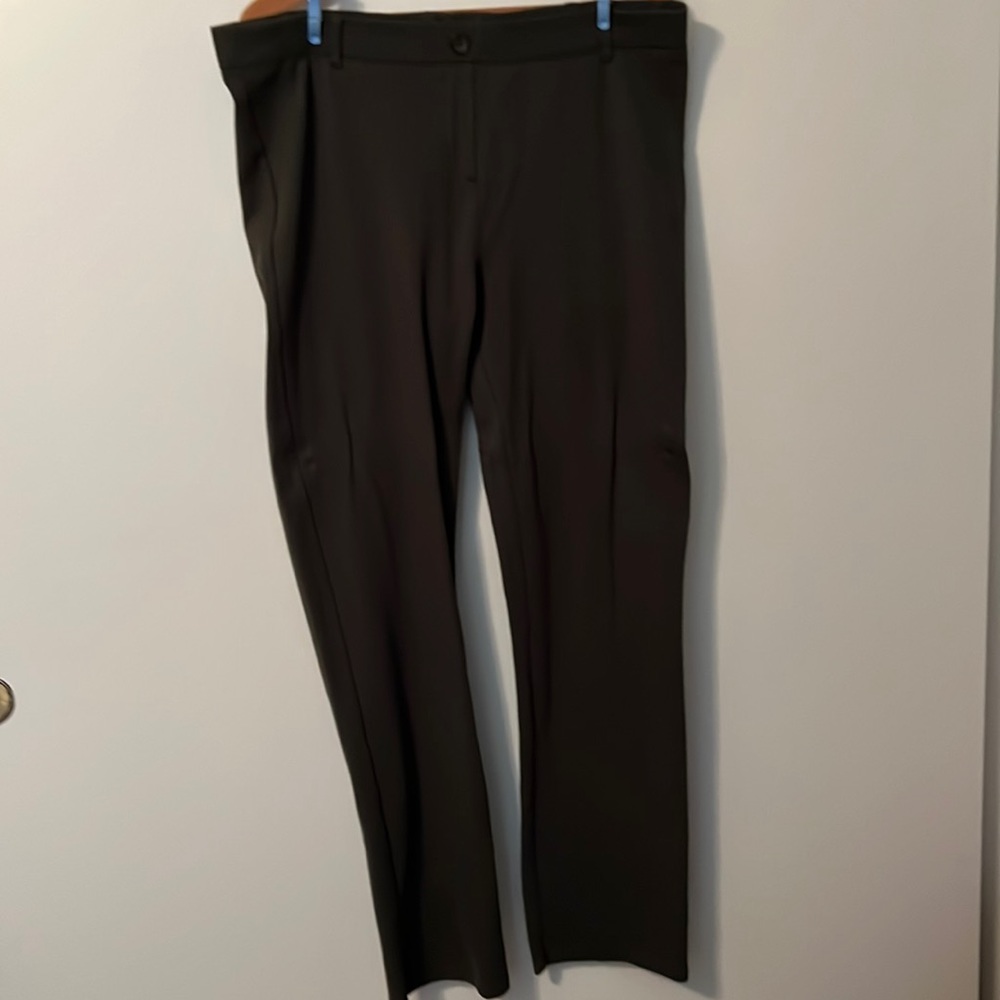 2XL olive green yoga dress pant